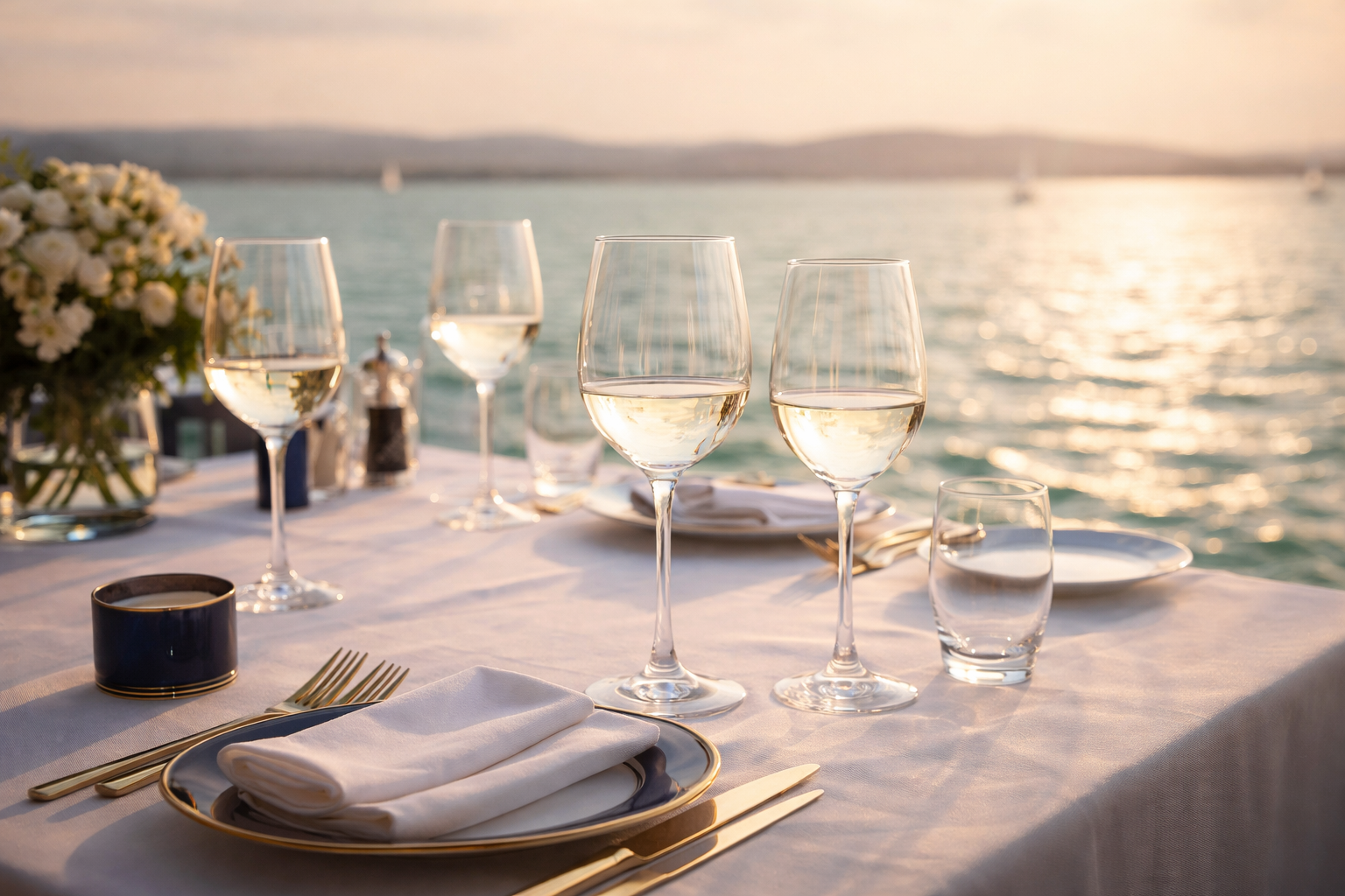 Fine Dining by the Lake